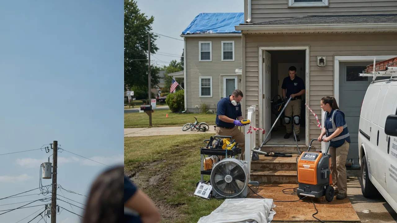 Water Damage Repair in Ridott, IL near me